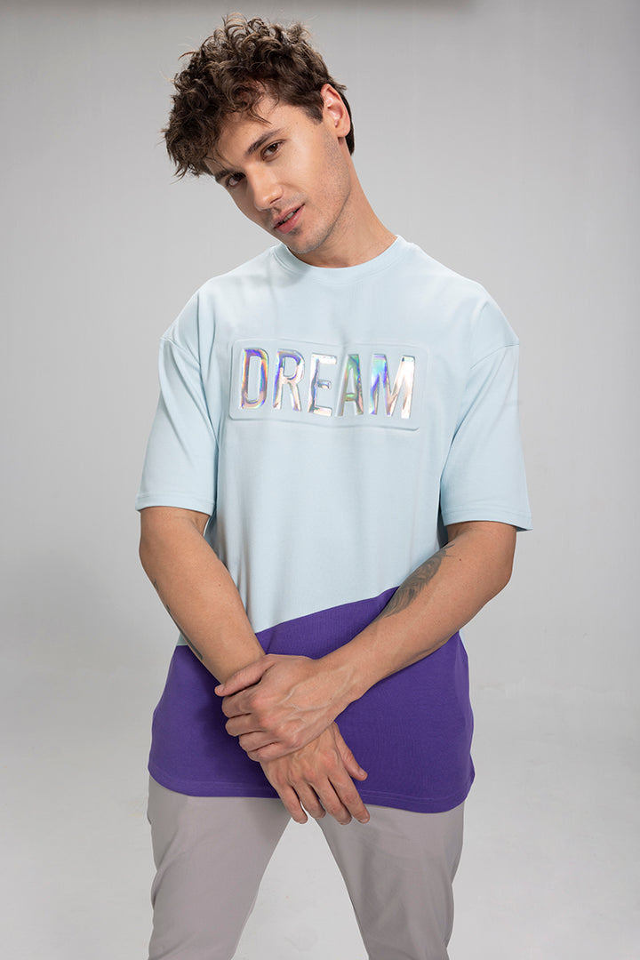 Dream Blue Oversized T-Shirt