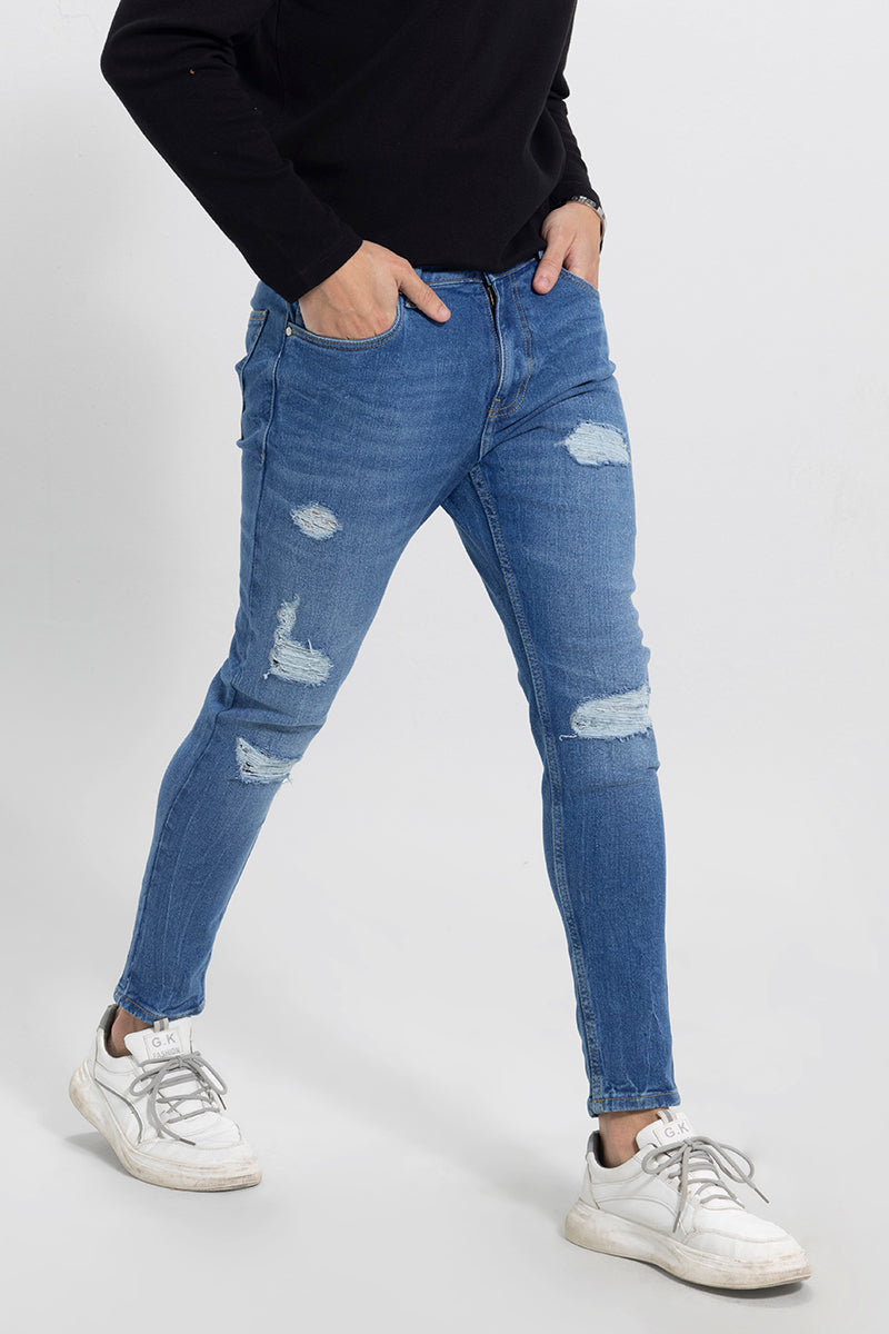 Scuttle Blue Skinny Jeans