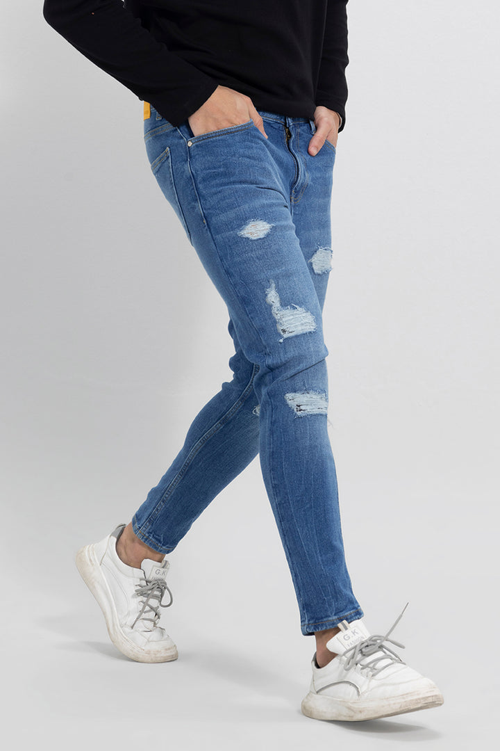 Scuttle Blue Skinny Jeans