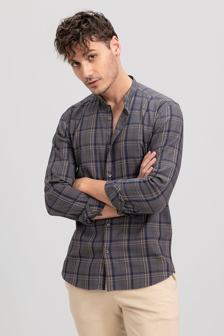 Royal Tartan Grey Shirt