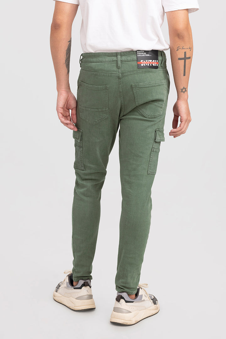 Xavie Green Cargo Jeans