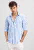 Awning Stripe Blue Shirt