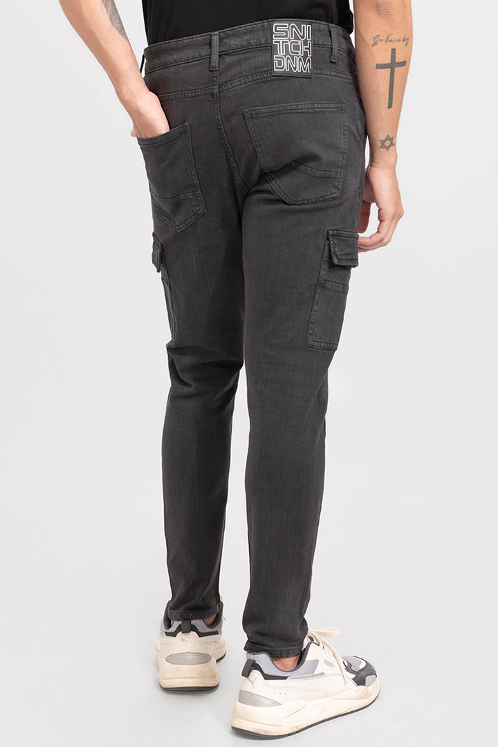 Xavie Grey Cargo Jeans