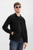 Veludo Black Corduroy Bomber Jacket