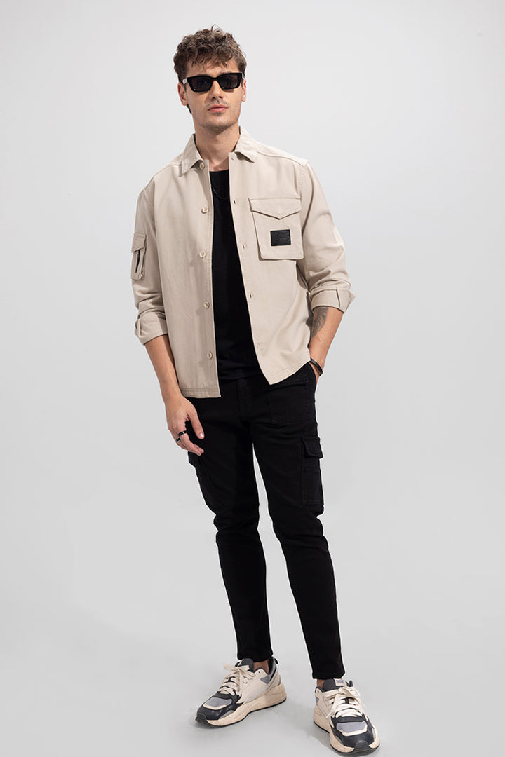 Roxie Khaki Overshirt