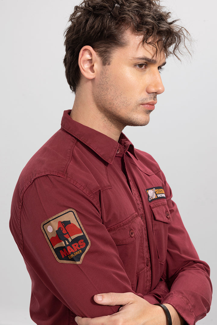 Aplique Cargo Red Shirt