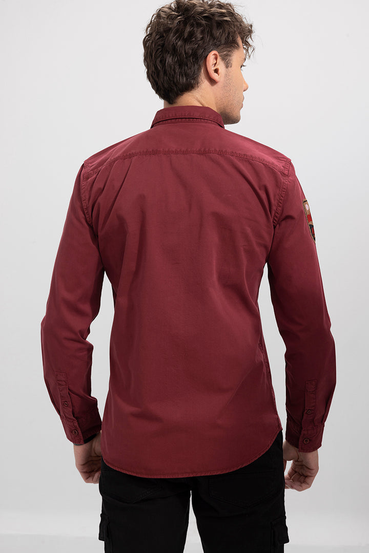 Aplique Cargo Red Shirt