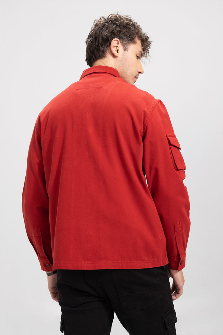 Roxie Red Overshirt