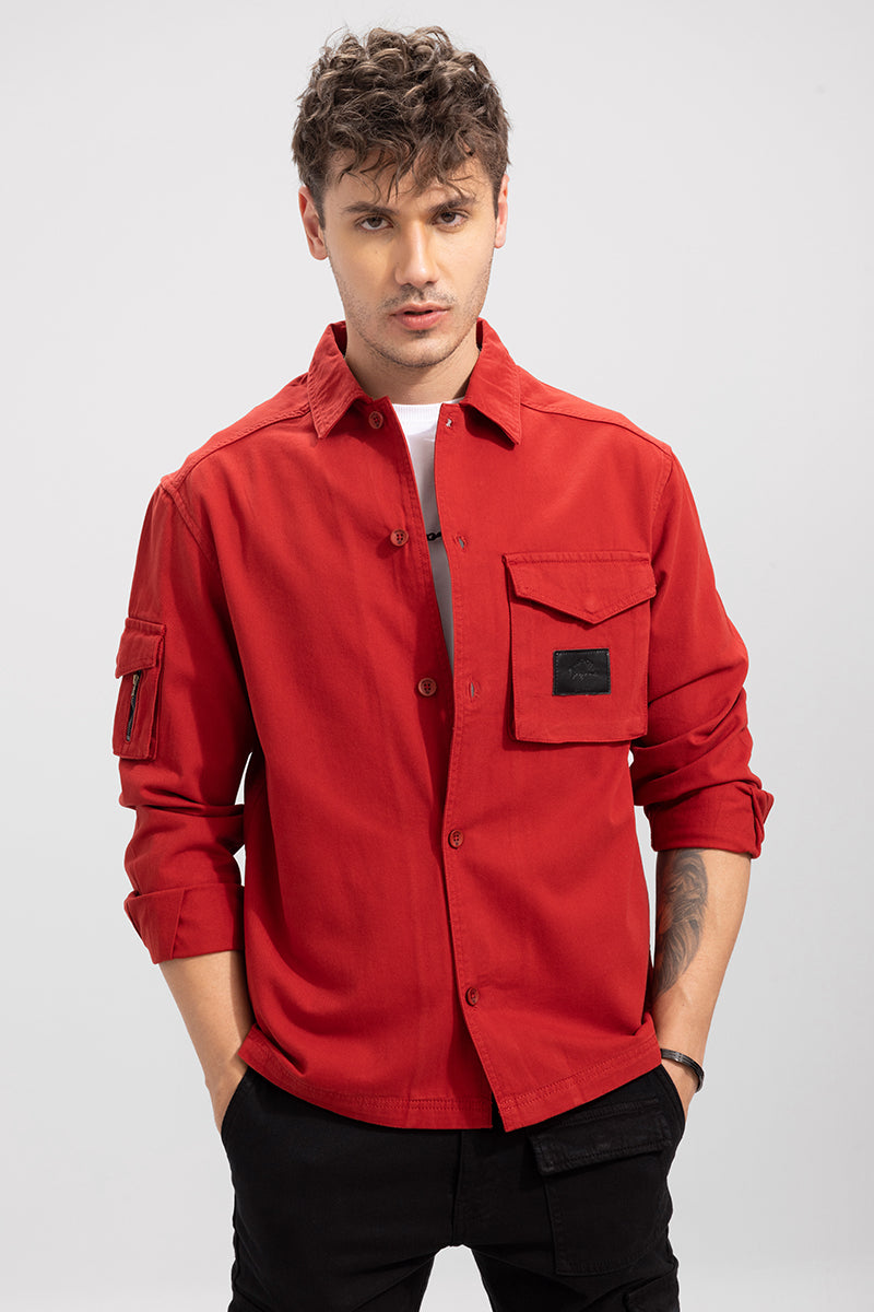 Roxie Red Overshirt