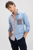 Stack Blue Cord Shirt