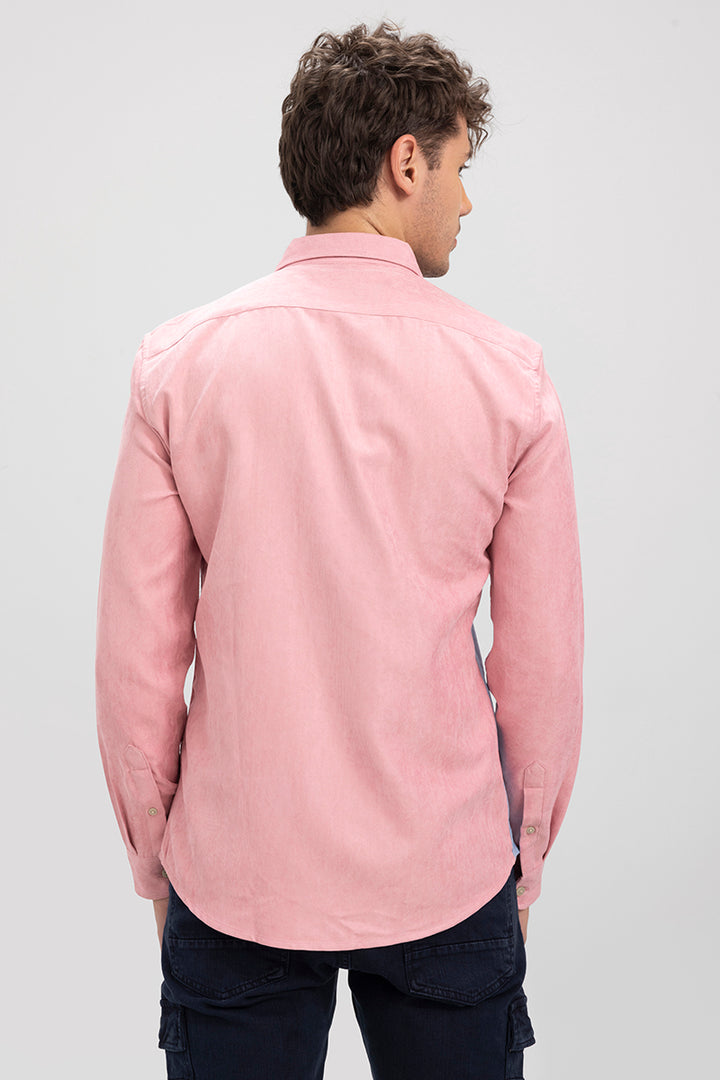 Stack Pink Cord Shirt