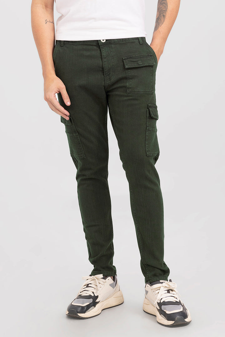 Xavie Olive Cargo Jeans