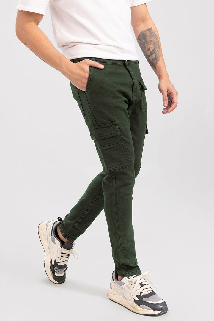 Xavie Olive Cargo Jeans