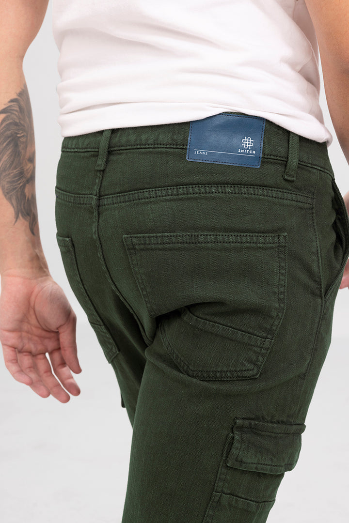 Xavie Olive Cargo Jeans