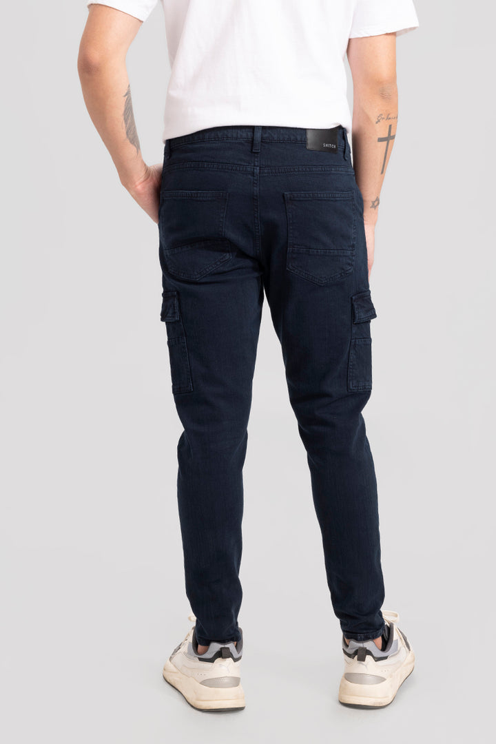 Xavie Blue Cargo Jeans