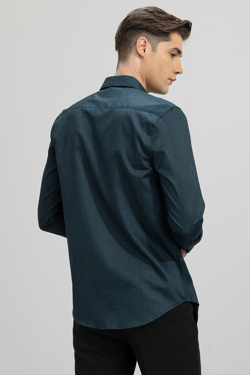 Valvera Teal Blue Shirt