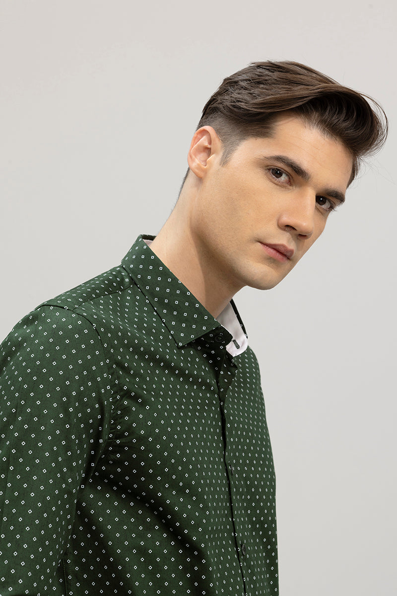 Bandish Green Shirt