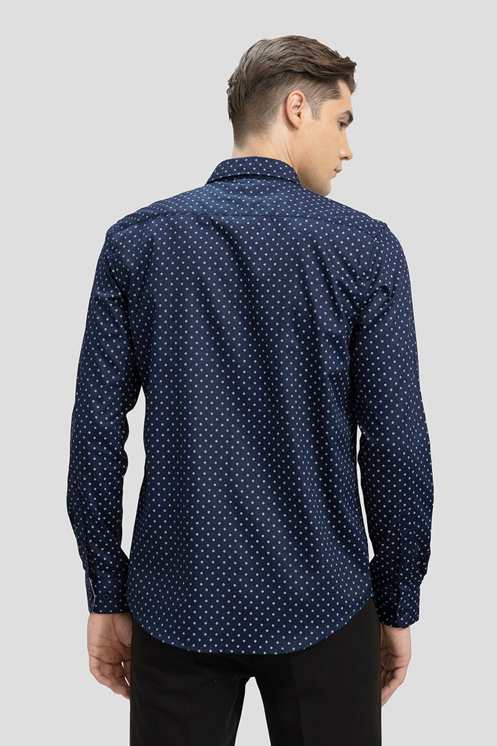 Bandish Navy Shirt