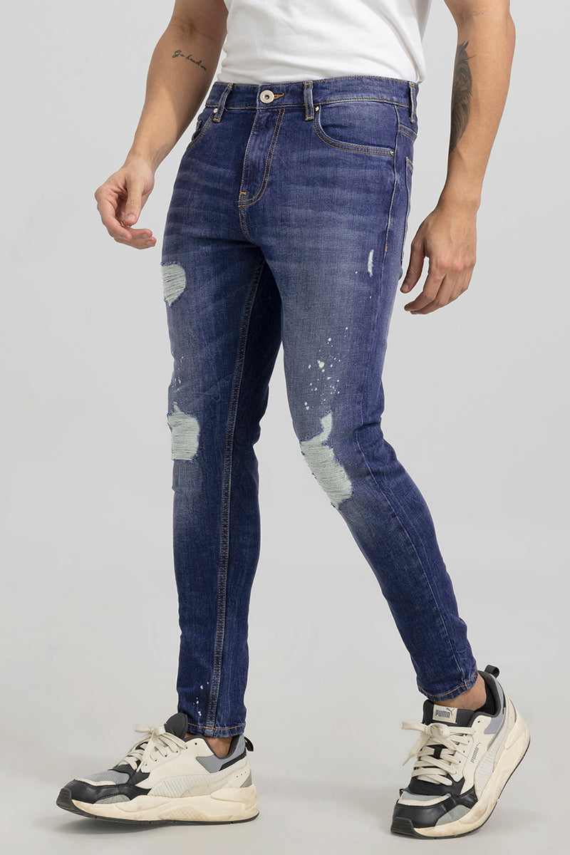 Drift Shaded Blue Skinny Jeans