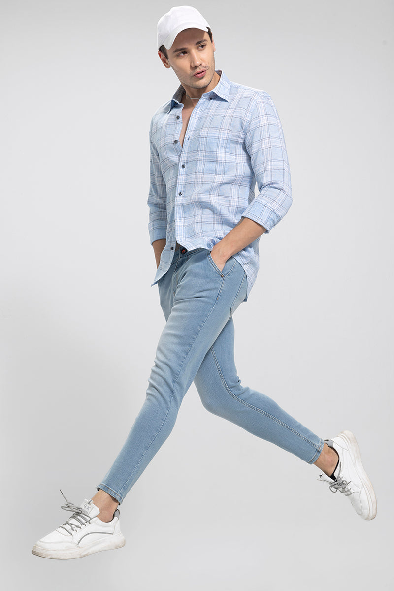 Rex Sky Blue Skinny Jeans