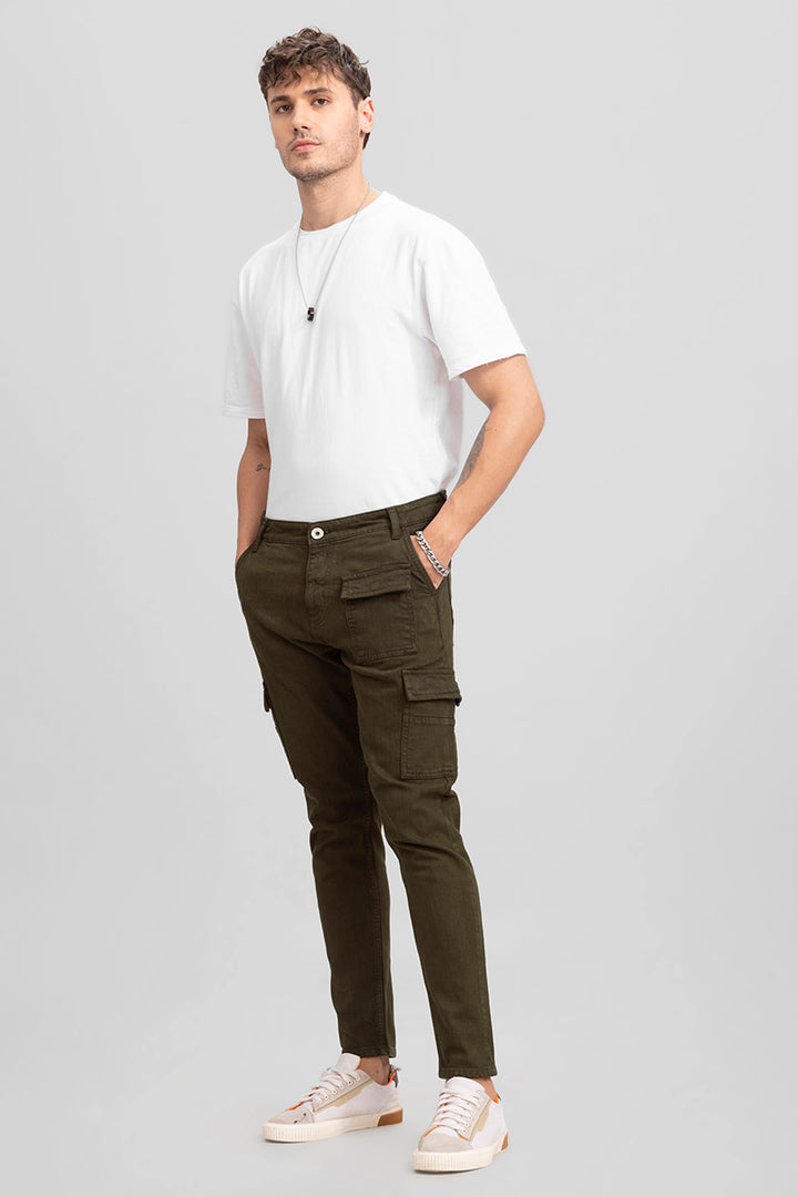 Xavie Brown Cargo Jeans