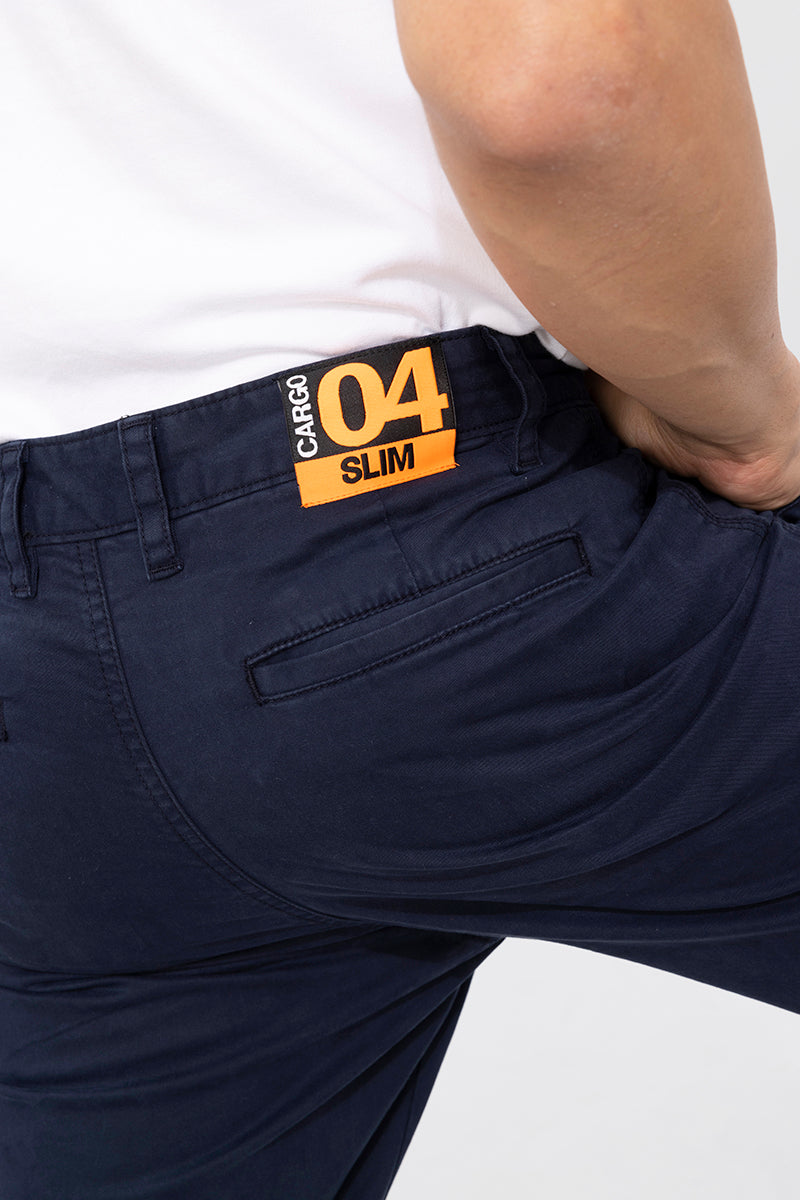 Buy Mens Whis Navy Tapered Cargo Pant Online Snitch 2232