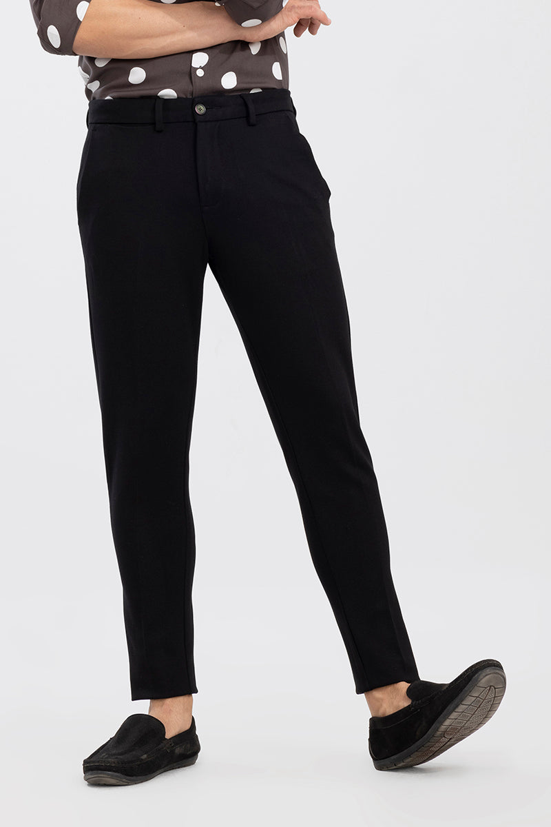 Buy Men's Active Black Stretch Pants Online