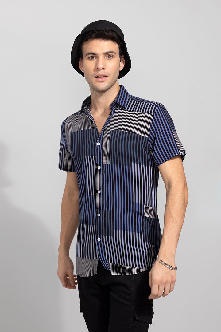 Undefined Stripe Grey Shirt