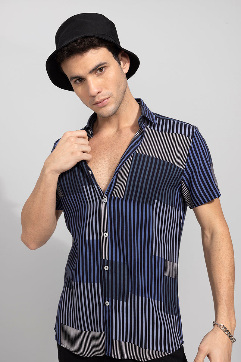 Undefined Stripe Grey Shirt