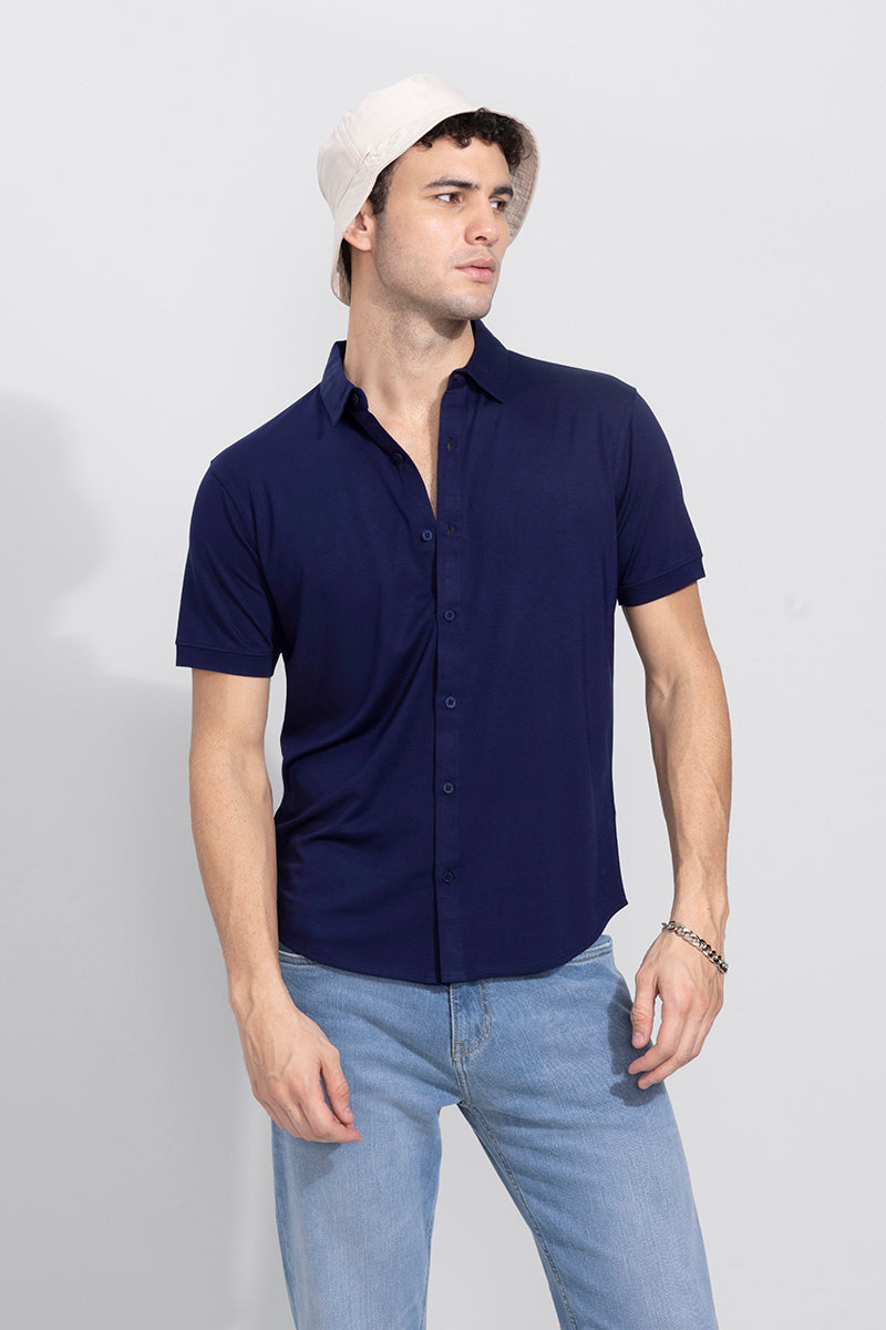 Maverick Coral Sea Blue Shirt