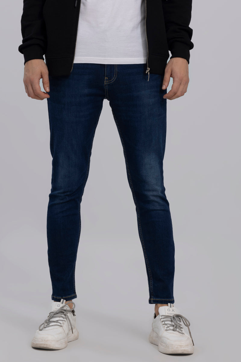 Rebel Dark Blue Skinny Jeans