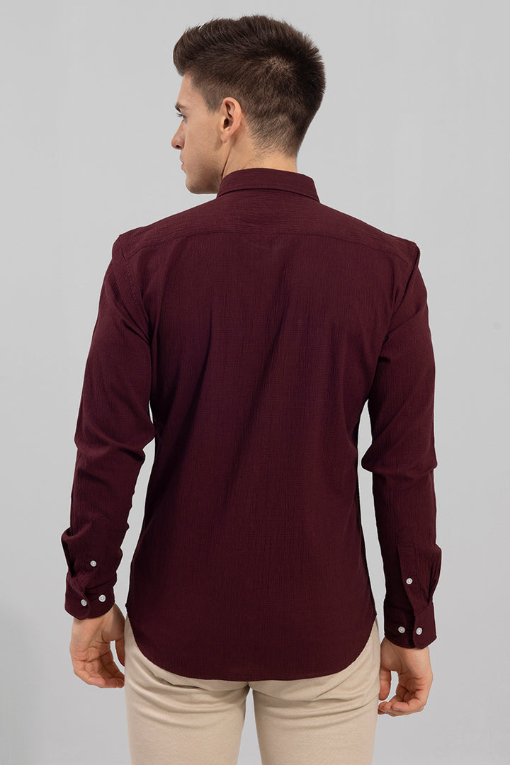 Smushy Maroon Shirt