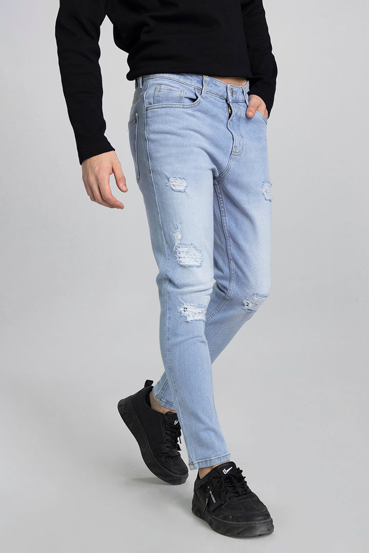 Scuttle Sky Blue Skinny Jeans