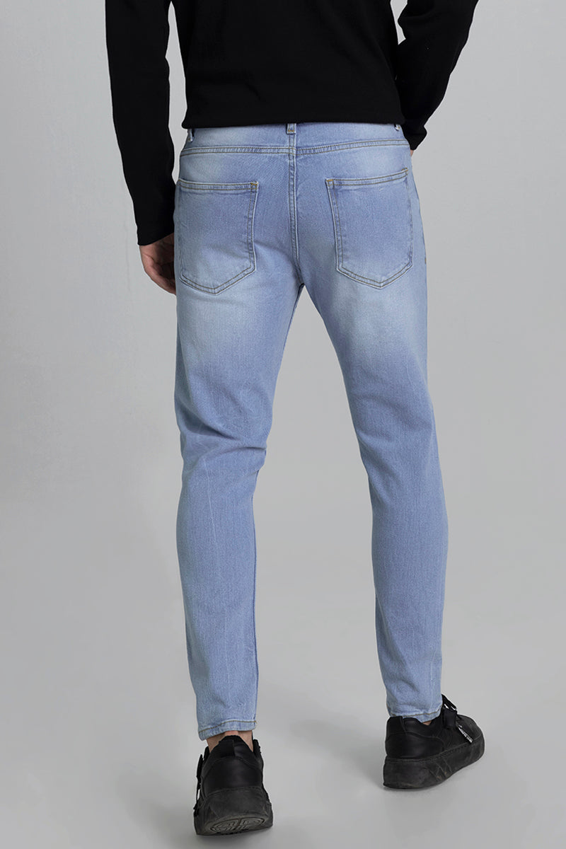 Scuttle Sky Blue Skinny Jeans