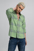 Cross Checks Green Shirt