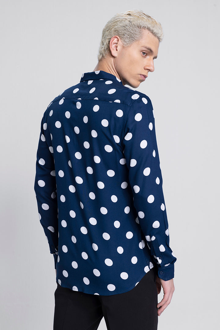 Flecks Blue Polka Dot