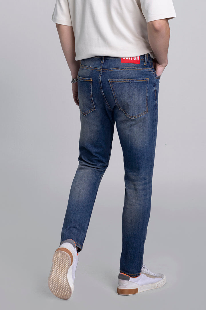 Jack Grunge Blue Skinny Jeans