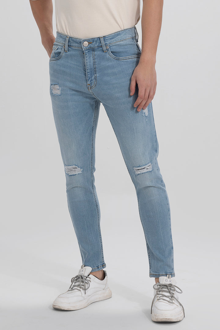 Xander Ocean Blue Skinny Jeans