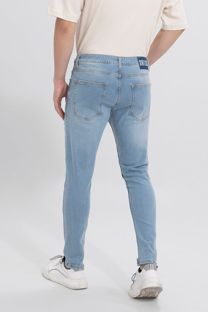 Xander Ocean Blue Skinny Jeans