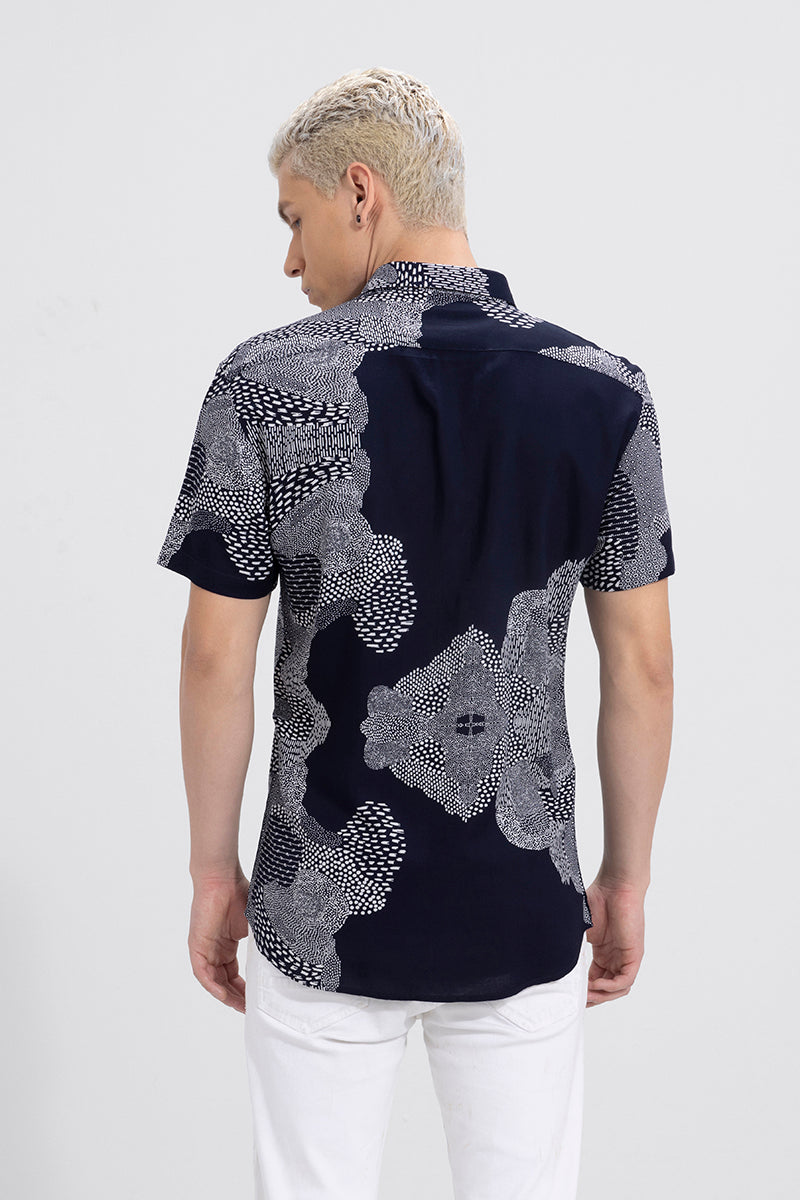 Trail Flow Navy Shirt