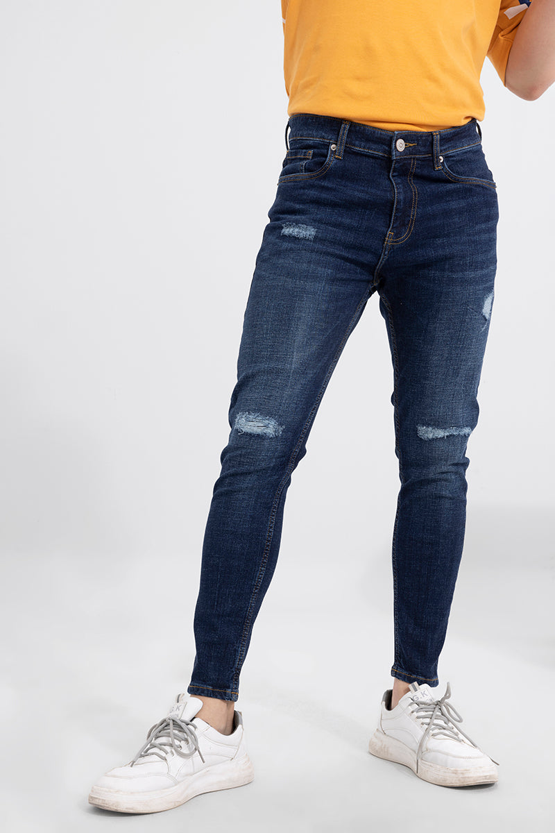 Xander Dark Blue Skinny Jeans