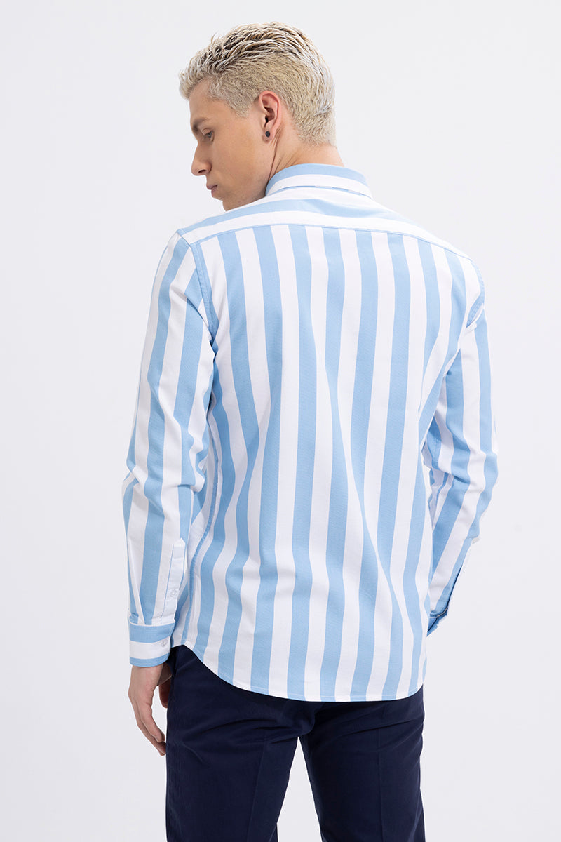 Bengal Stripe Blue Shirt