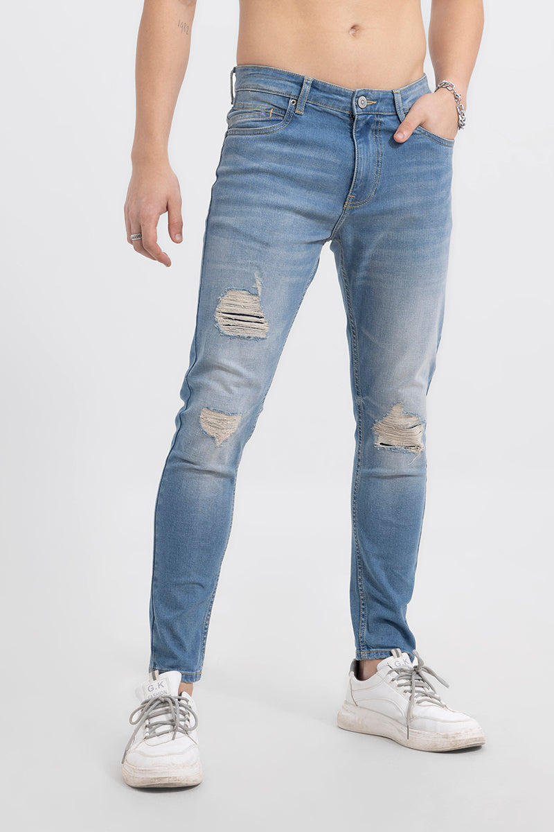 Enzo Blue Skinny Jeans