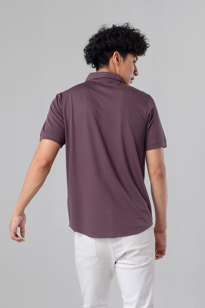 Maverick Burgundy Shirt