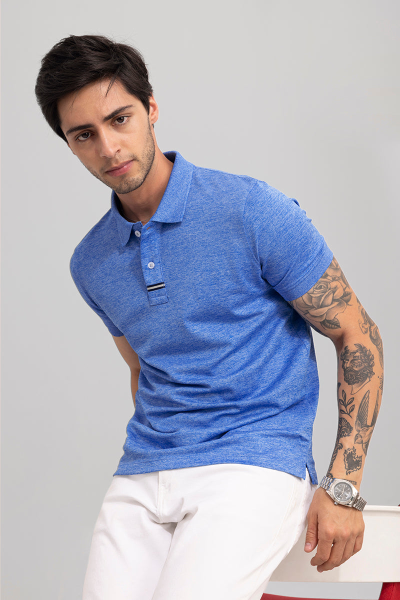 Felix Blue Polo T-Shirt