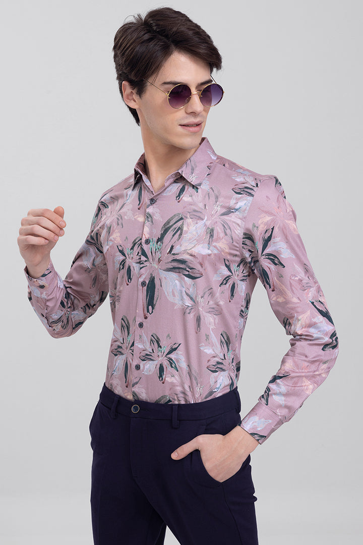 Cuba Mauve Shirt