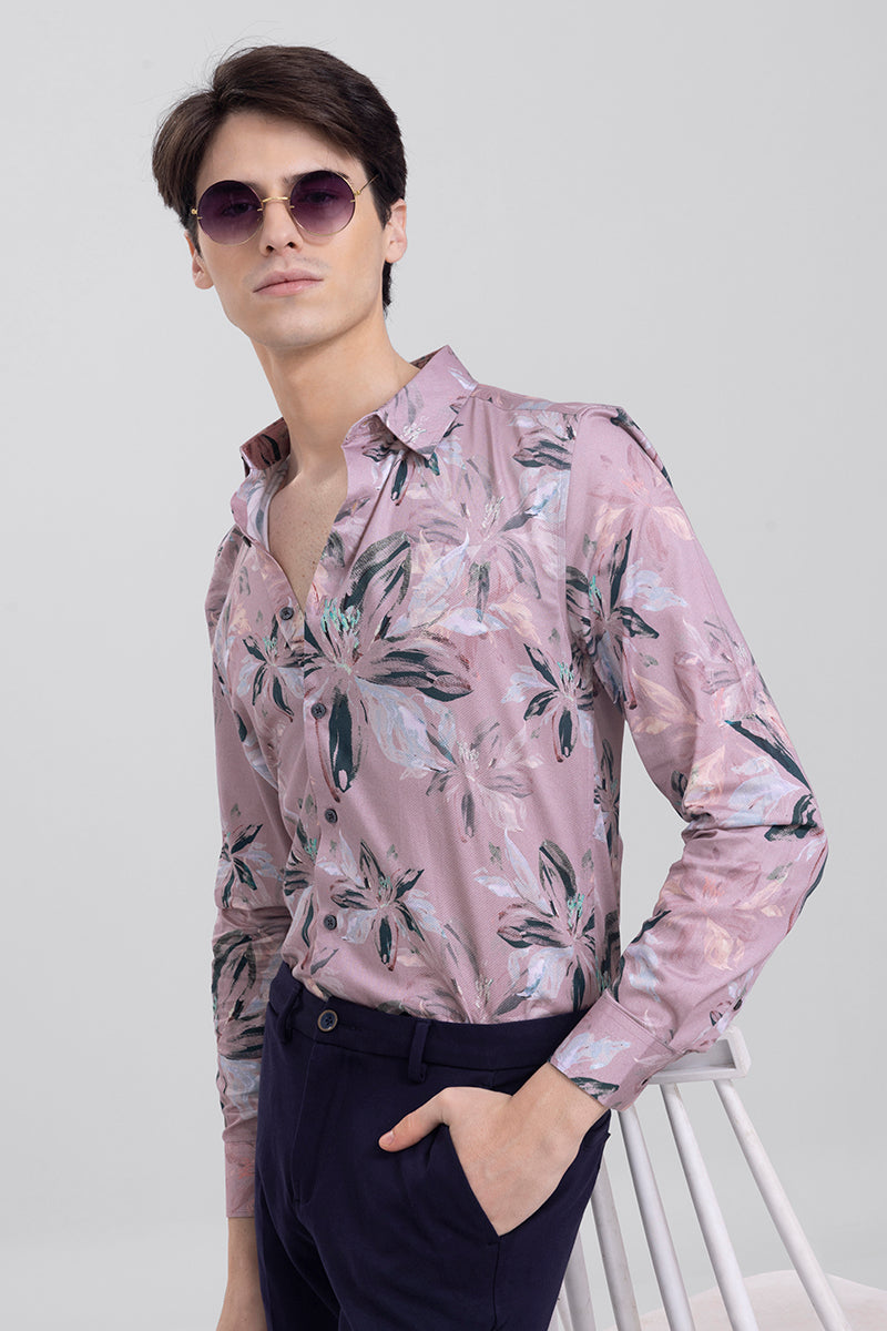 Cuba Mauve Shirt