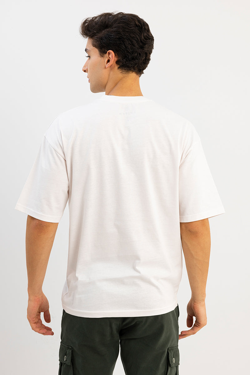 Sea Sun Sand Off-White Oversized T-Shirt