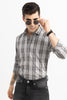 Rumil Grey Checks Shirt