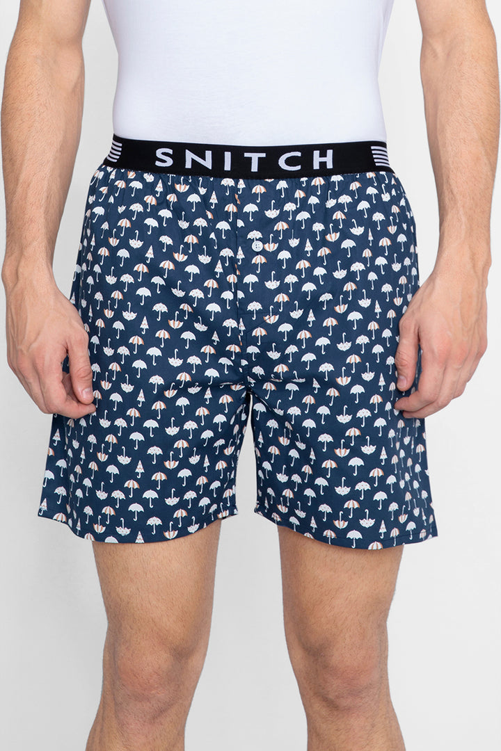 Umbrella Navy Boxer - SNITCH